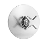 Round Plate Lila Cross Handle Trim Thermostatic Valves T560-TRIM + J-TH12
