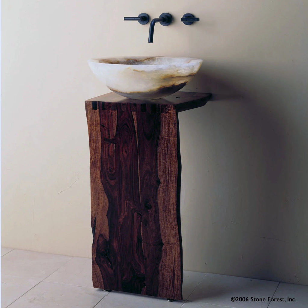 Wood L-slab pedestal - WD-05 30