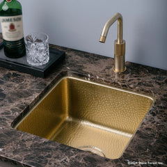 Brushed Brass Prep Sink - CP-22-BB-KD