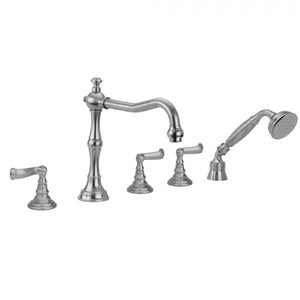 Roaring 20's Ribbon Lever Handles with Handshower - 9930-T667-A-240-TRIM